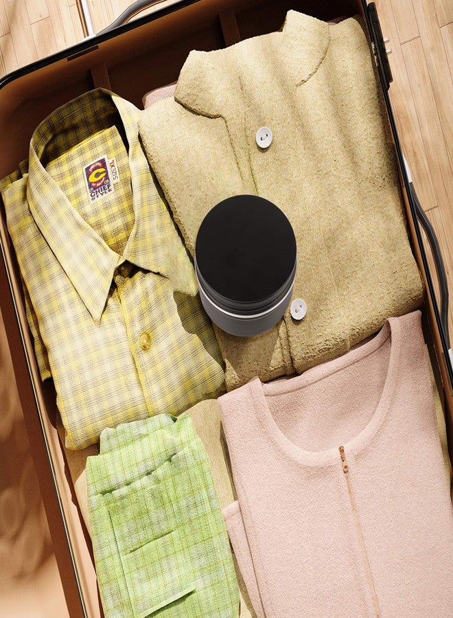 Linkidea Aluminum Shaving Soap Screw Top Tin with Cover, Shaving Soap Storage Replacement Case, Shaving Soap Box for Travel (Black) - Image 5